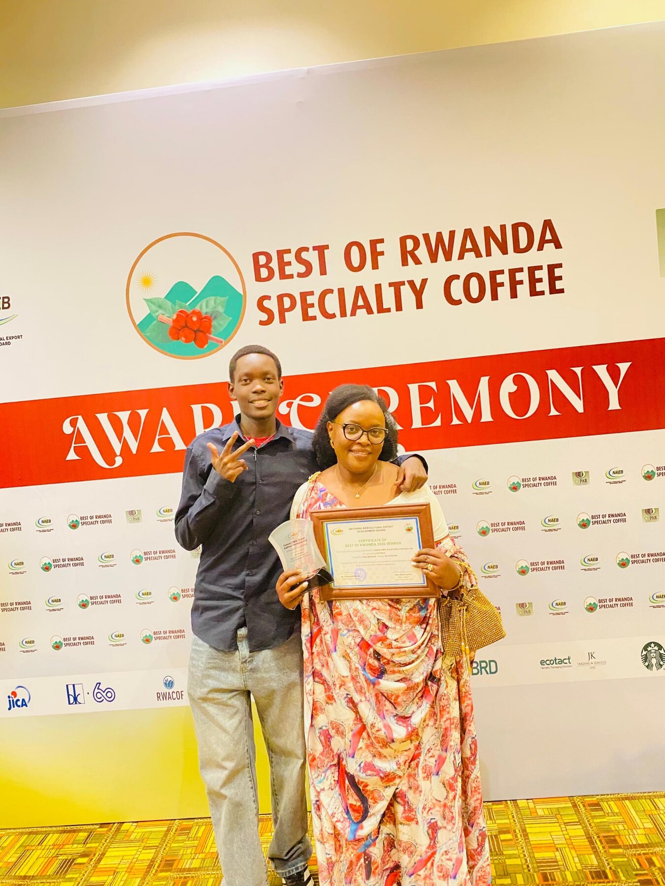 Recognition at Best of Rwanda
